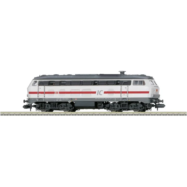 MiniTrix 16827 N Diesellok BR 218 der DB AG, Digital-Decoder mit Geräuschgenerator, 4 Achsen angetrieben, 102 mm Länge
