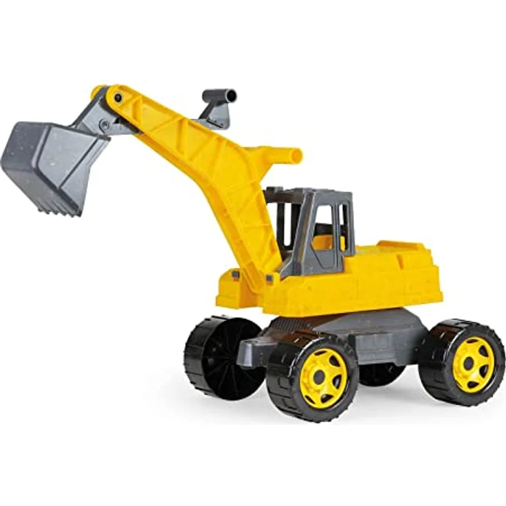 LENA 02217 - Eco GIGA TRUCKS Aufsitz-Bagger, Baufahrzeug, drehbar, L/B/H 70x27x32 cm – Bild 2
