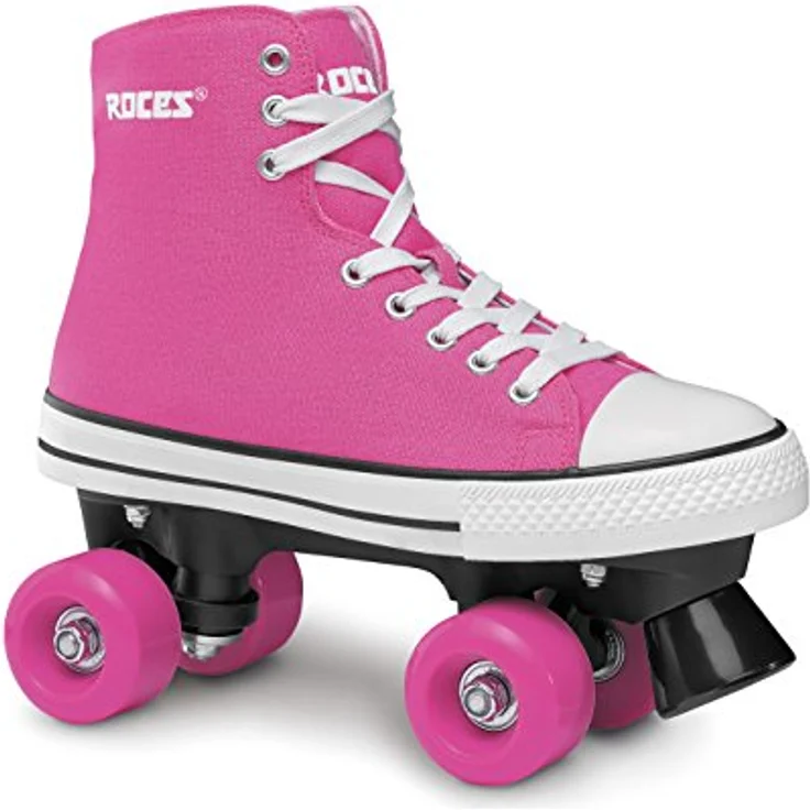 Roces Kinder Chuck Classic Roller Rollerskates/Rollschuhe Street, deep pink, 32 – Bild 1
