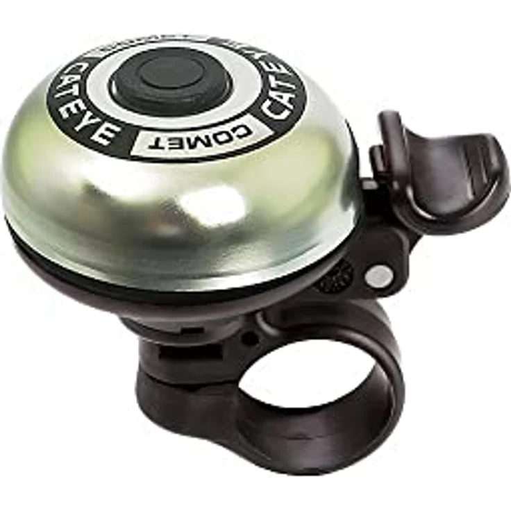 Cateye PB-200 Comet Bell Fahrradklingel, Chrom, one Size – Bild 1