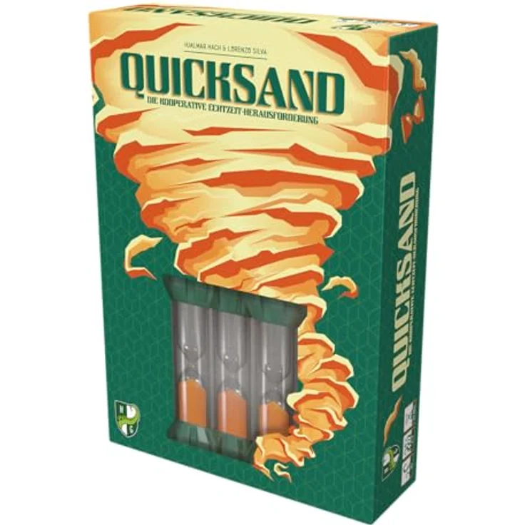 Horrible Games Quicksand, kooperatives Familienspiel für 1-7 Spieler, ab 8 Jahren, 15 Minuten Spielzeit, Deutsch – Bild 3