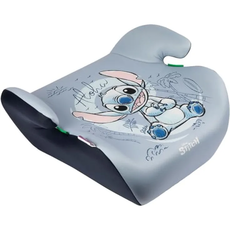 Colzani Disney Stitch - Sitzerhöhung Sao, ECE R129 geprüft für Kinder 125-150 cm, leicht und transportabel