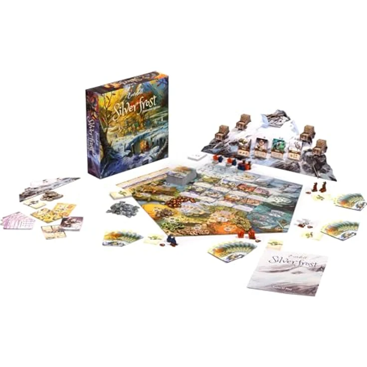 Tabletop Tycoon Everdell Silverfrost Essentials Edition, eigenständiges Brettspiel mit atemberaubender Kunst und Erkundungselementen – Bild 3