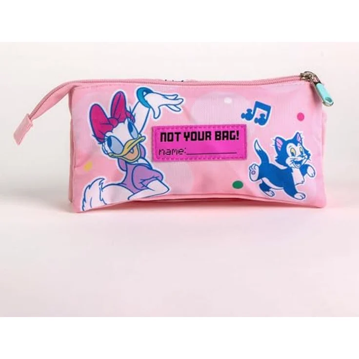 Cerda Federmäppchen Disney Minnie, Iridescent Schuletui für Schule und Freizeit, platzsparend und strapazierfähig – Bild 2