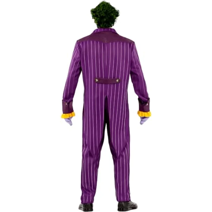 Funidelia Offizielles Joker Arkham City Kostüm für Herren, lila Anzug für Erwachsene, Größe S, Halloween- und Karnevalskostüm – Bild 3