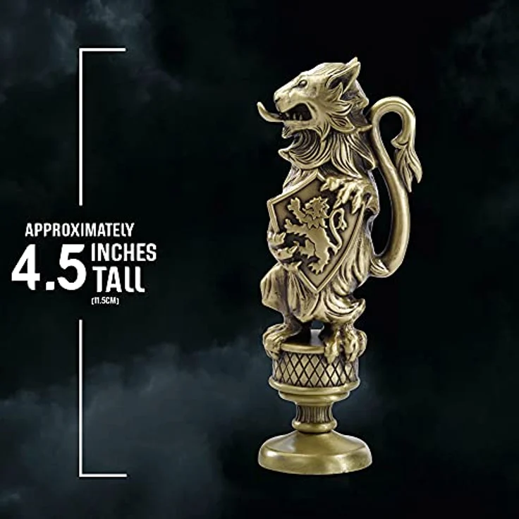The Noble Collection Stempel Siegel Stempel Gryffindor, Metall, 10,6 cm, inkl. zwei Wachsstifte – Bild 4