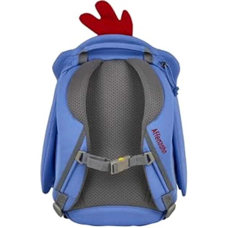Affenzahn Kleiner Freund Kindergarten-Rucksack für 1-3 Jährige Tukan - Lavendel Ergonomisch Reflektierend Ziehzunge mit Namensschild – Bild 5