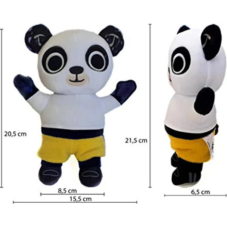 Bing & Freunde Plüschtier-Set, Kuscheltiere der Kultserie für Kinder, superweiche Materialien, saubere Verarbeitung – Bild 5