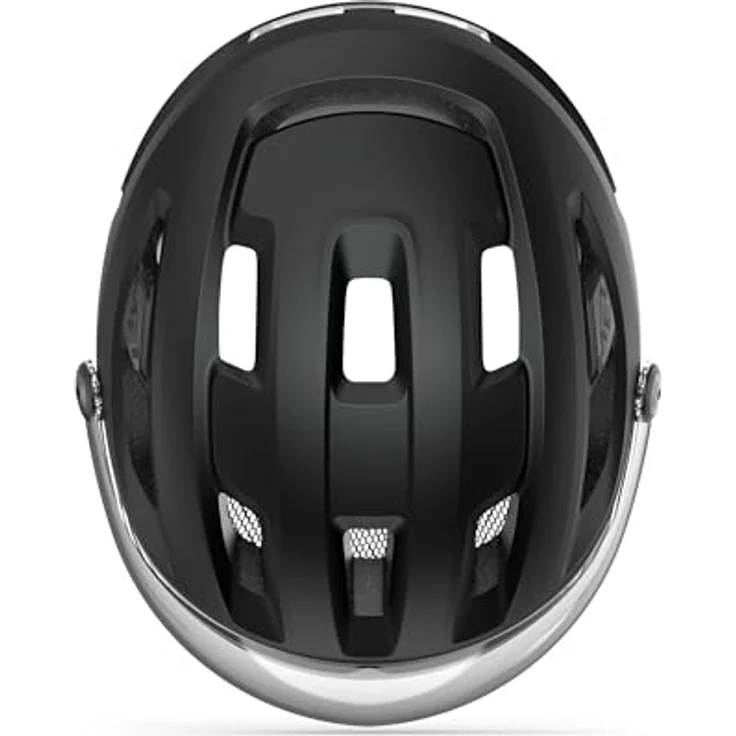 MET Sport Helm Intercity MIPS Helmet, Black (schwarz), M - Ergonomisch, stylisch und sicher – Bild 4