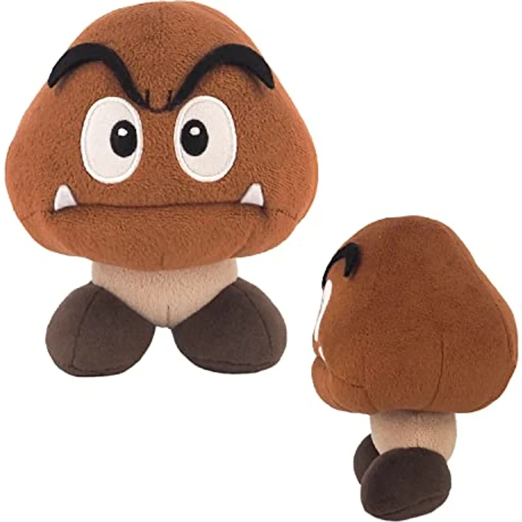 Together Plus PELNIN-SM-GOO14, Goomba Plüschfigur 14 cm, offiziell lizenziertes Nintendo Produkt – Bild 4