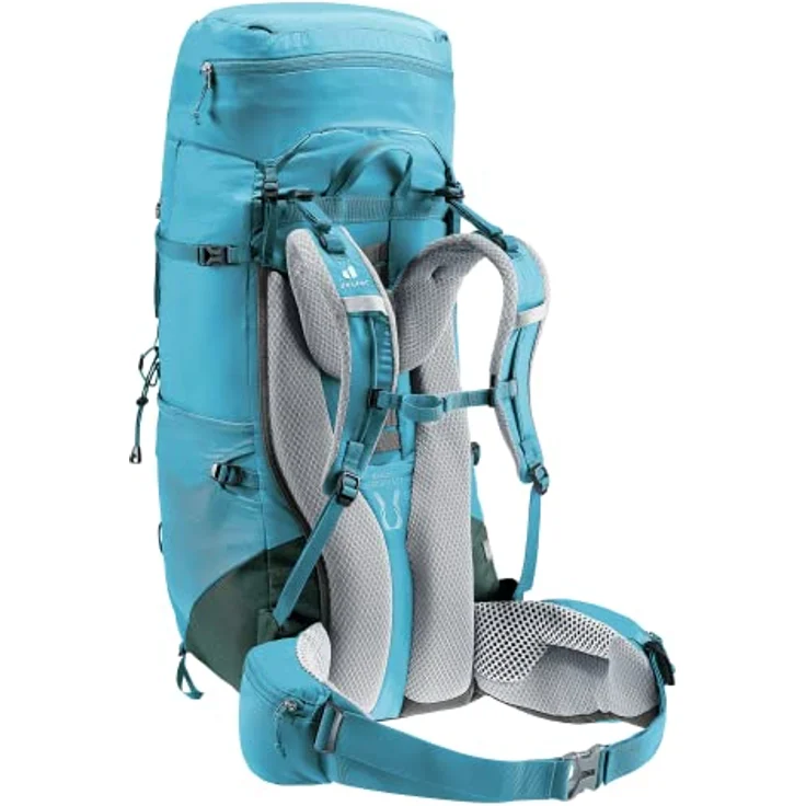 Deuter Aircontact Lite 45 + 10 SL, Trekkingrucksack für Damen mit VariQuick-Rückenlängenverstellung, gepolstertem Hüftgurt und 10 Liter erweiterbarem Volumen – Bild 3