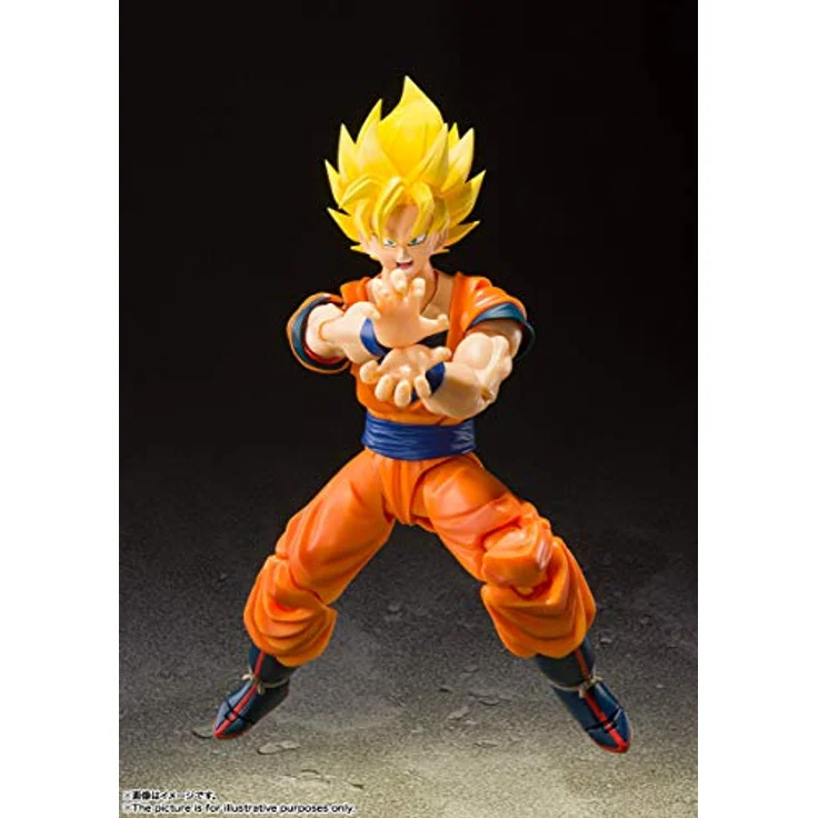 Unbekannt Ball Z SS Full Power Son Goku Figur S. H. Figuarts 14 cm, BAS61385 – Bild 6