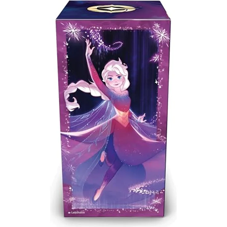 Ravensburger Disney Lorcana Fabled Elsa Gift Box, exklusive "Glimmer-Foil" Promokarte und 5 Booster Packs, Sammelkarten-Geschenkbox für bis zu 250 Karten – Bild 6