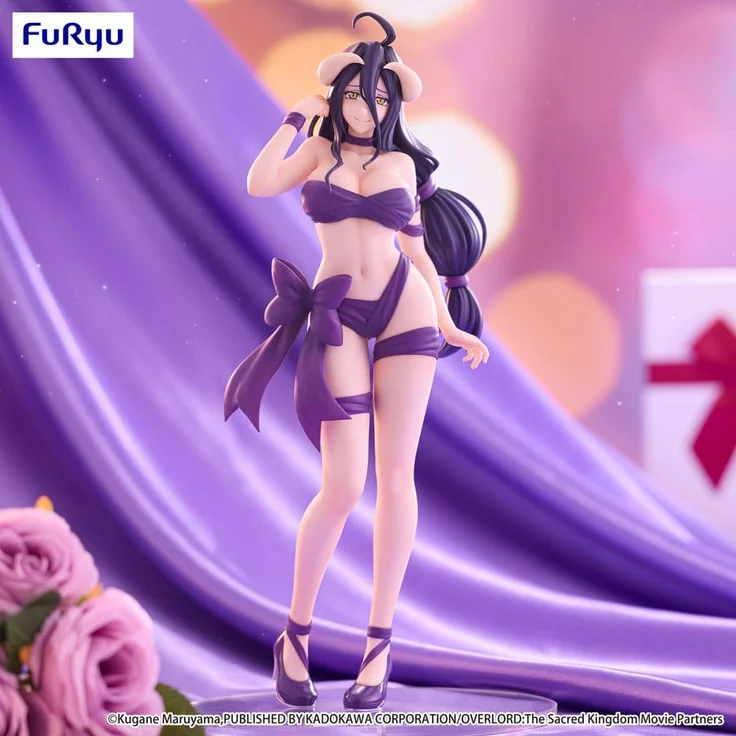 The Other Overlord – Albedo – Statuette „Bicute Ribbons“, 26 cm, detailreiche PVC Figur in hochwertiger Farbgebung, ideal für Sammler