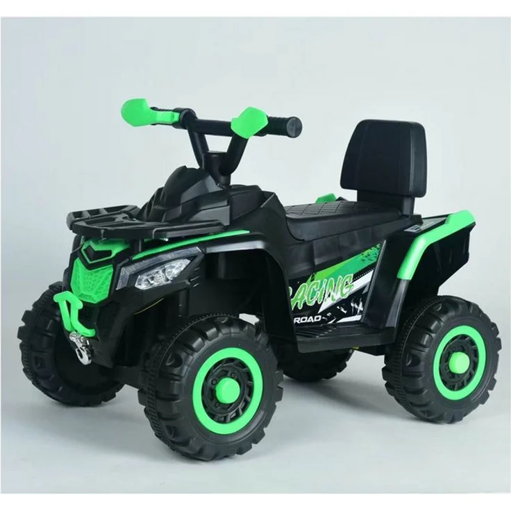 BoGi Elektro-Kinderquad BJEJ909, 6V mit LED, Musikpanel & Hupe, maximaler Fahrspaß für Kinder ab 1 Jahr