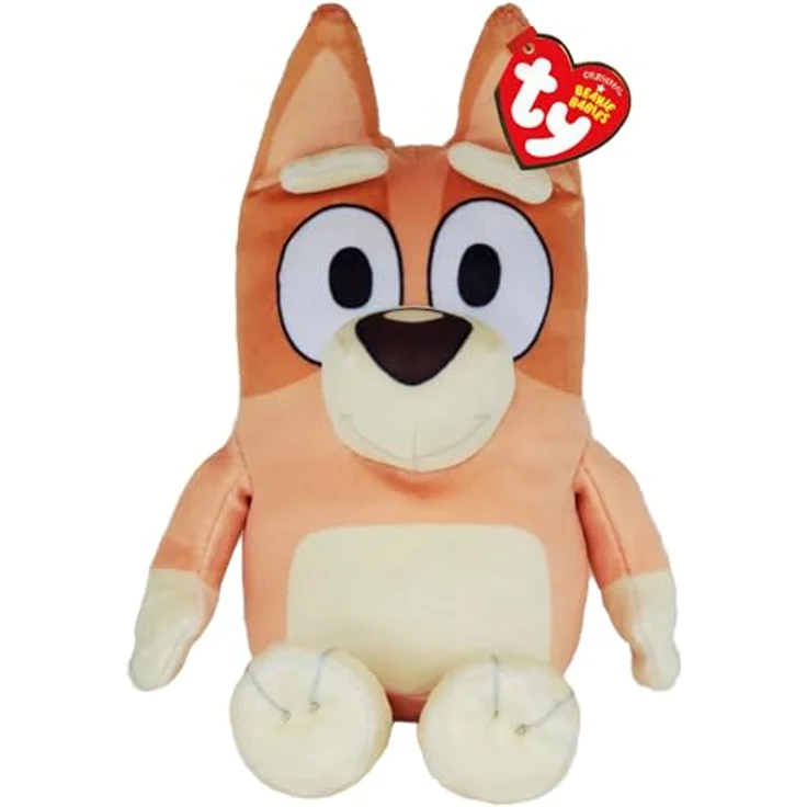 TY Beanie Babies Bluey Bingo, ca. 15 cm Kuscheltier, blau – Bild 1