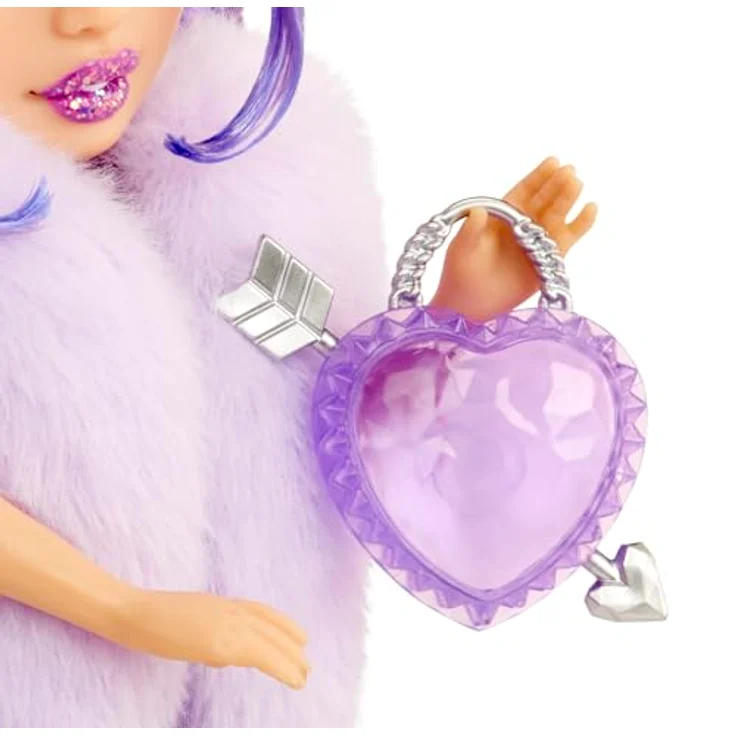 Rainbow High Anziehpuppe Creative Crystals Fashion Doll - Violet, mit Kristall-Accessoires und anpassbarem Outfit – Bild 6