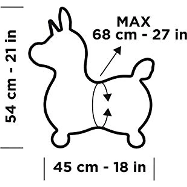 gymnic Rody Magical Unicorn Light Pink – Bild 8