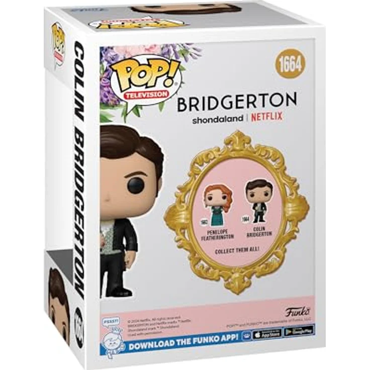 Funko POP! TV: Bridgerton - Colin Bridgerton - Vinyl-Sammelfigur, 9,5 cm, hochwertiges Material, ideales Geschenk für Fans und Sammler – Bild 3