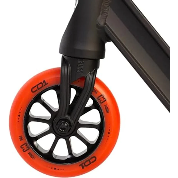 Core CD1 Stunt Scooter Park, 78 cm, Aluminium-Rahmen, Schwarz/Rot, für Einsteiger – Bild 5