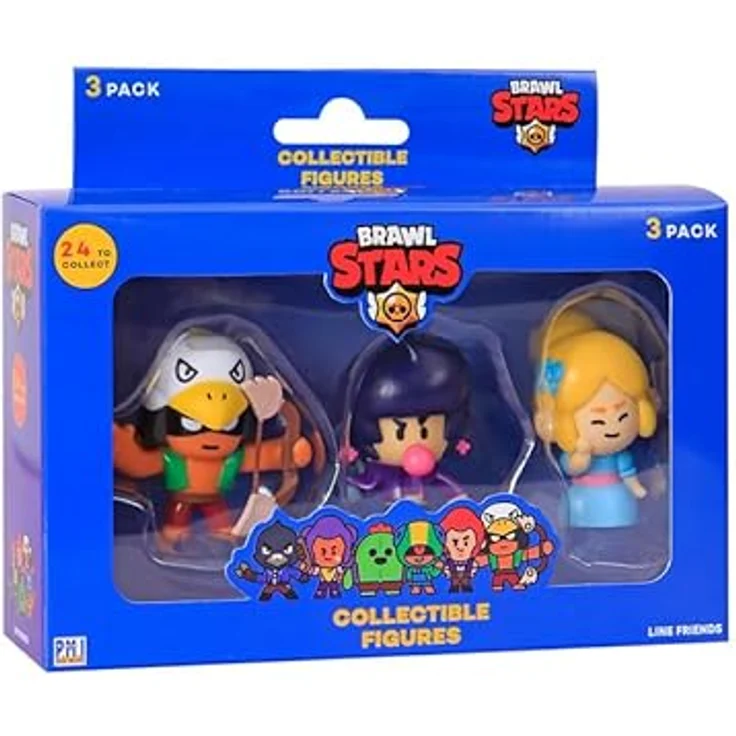 Brawl Stars Figure 3 pack window box S1, 1x Set, zufällige Auswahl – Bild 4