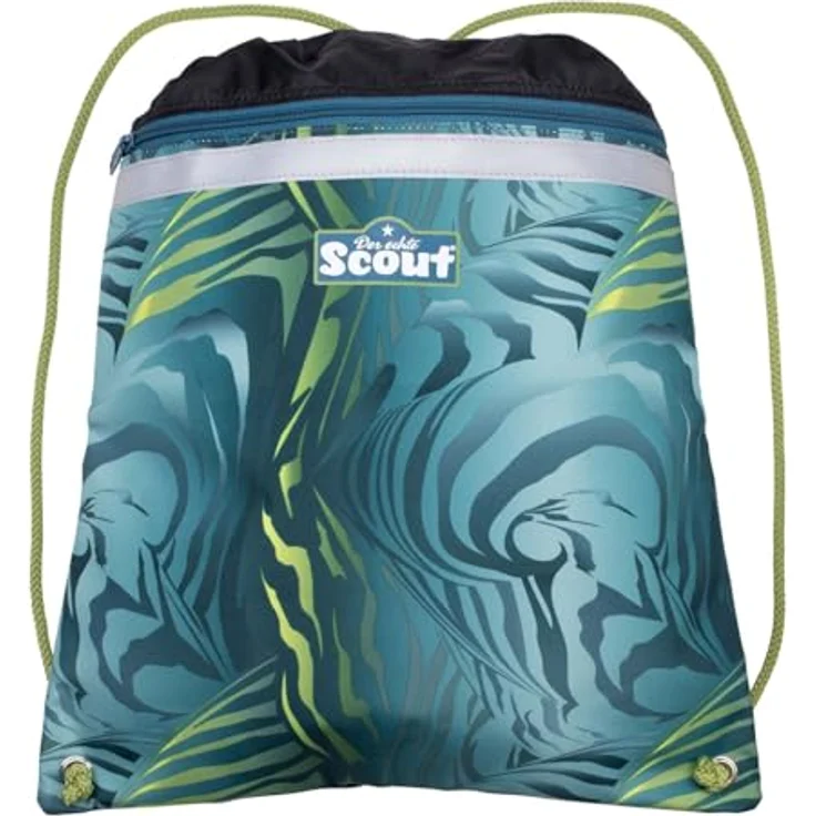 SCOUT Alpha Set 4-teilig Action, Schulranzen mit reflektierenden Elementen, 28 x 40 x 17 cm – Bild 5