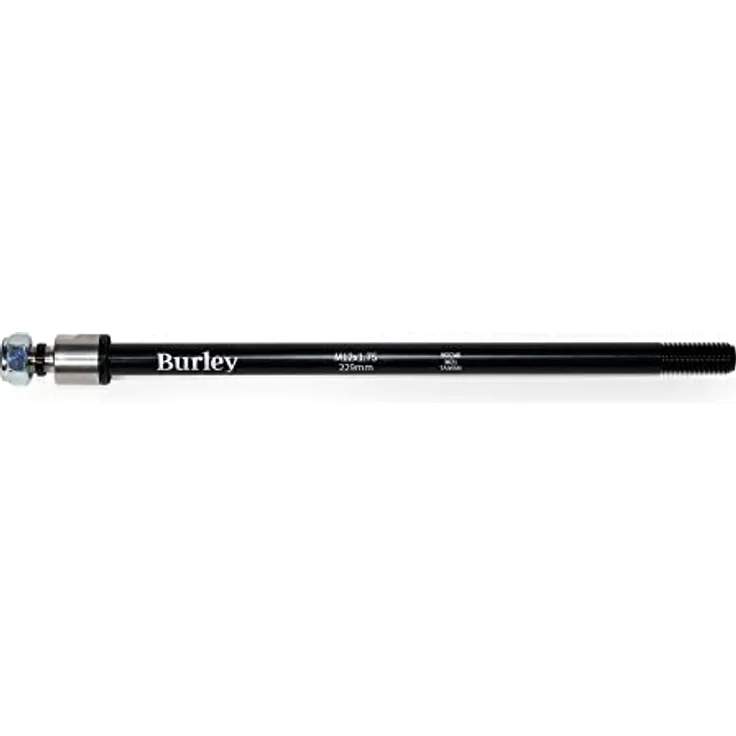 Burley Thru Axle, Adapter für Fahrradanhänger mit 12-mm-Steckachsen, 12x1,75; 229 mm