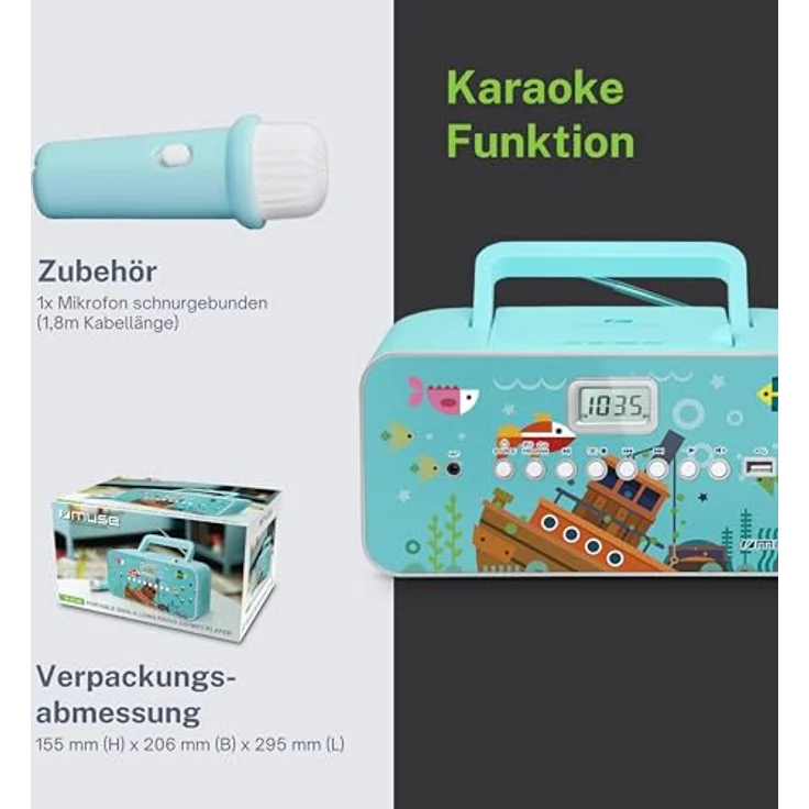 Muse M-29 KB blau – Bild 5
