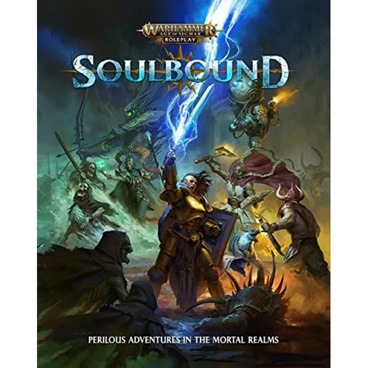 Cubicle 7 Warhammer Age of Sigmar Soulbound RPG, mehrfarbiges Brettspiel – Bild 1