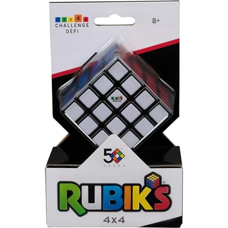 SPIN MASTER Rubik’s 4x4 Master, Geschicklichkeitsspiel mit verbessertem Mechanismus und langlebigen farbigen Steinen, mehrfarbig – Bild 2