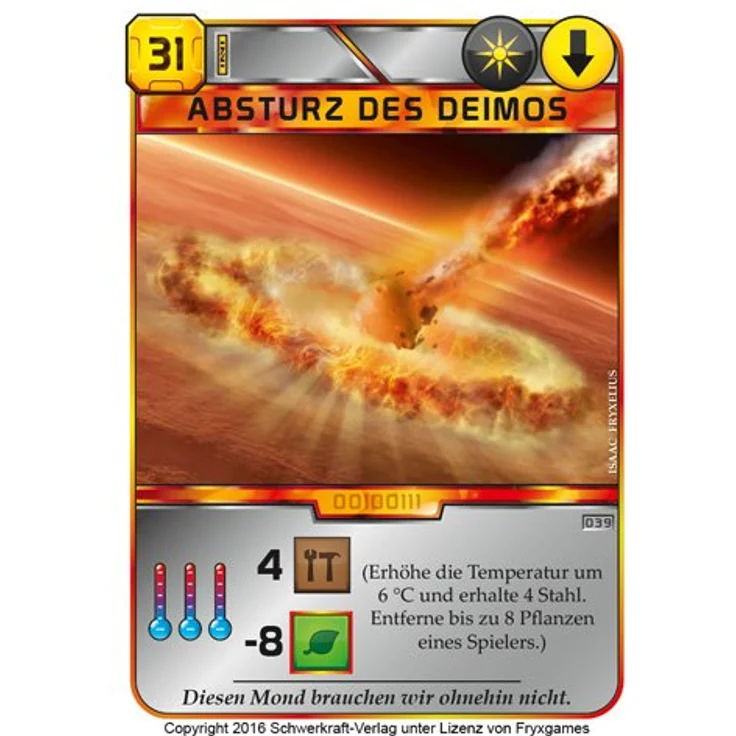 Schwerkraft-Verlag Terraforming Mars, Brettspiel, mehrfarbig – Bild 5
