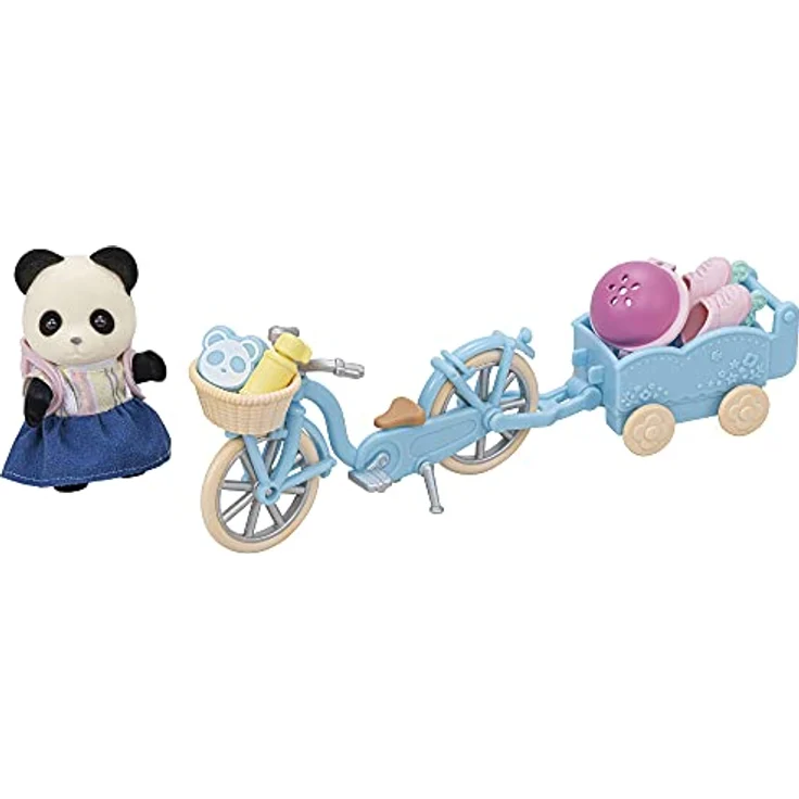 EPOCH Sylvanian Families 5652 Fahrrad und Rollschuhe Spielset mit Figur – Bild 2
