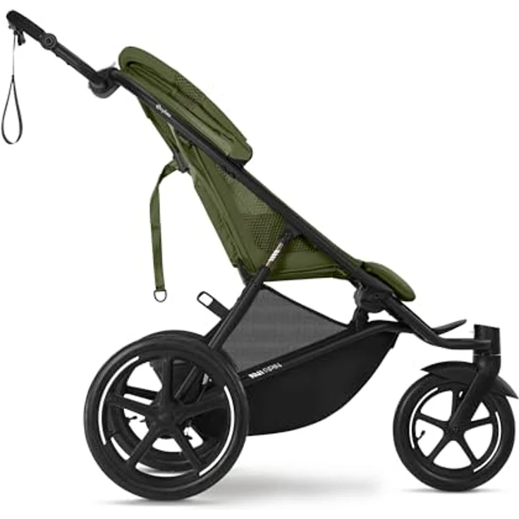 Cybex Avi Spin, Kinderwagen mit schwenkbarem Vorderrad und Luftbereifung, für City und Jogging, schwarz – Bild 7