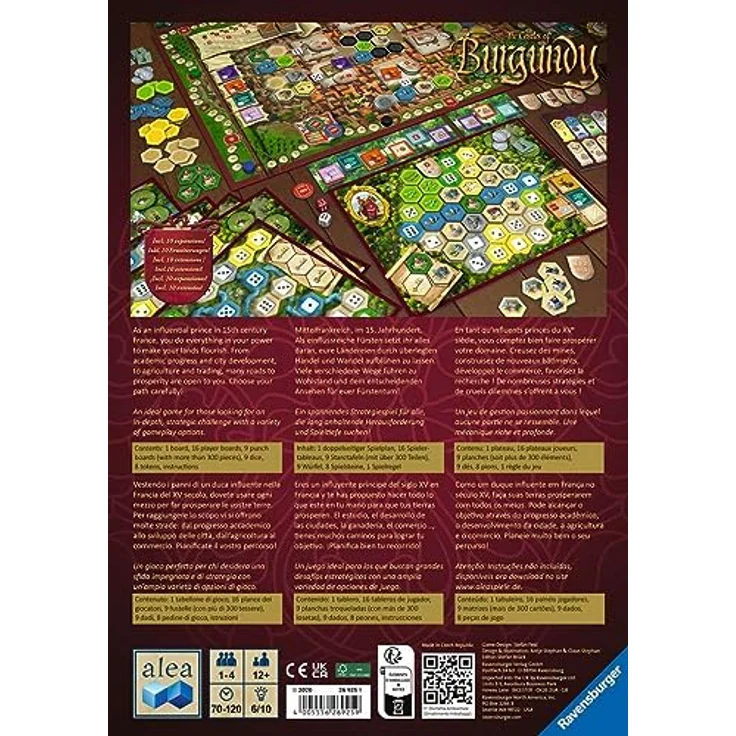 The Castles of Burgundy (Neuauflage Burgen von Burgund 2019) – Bild 3