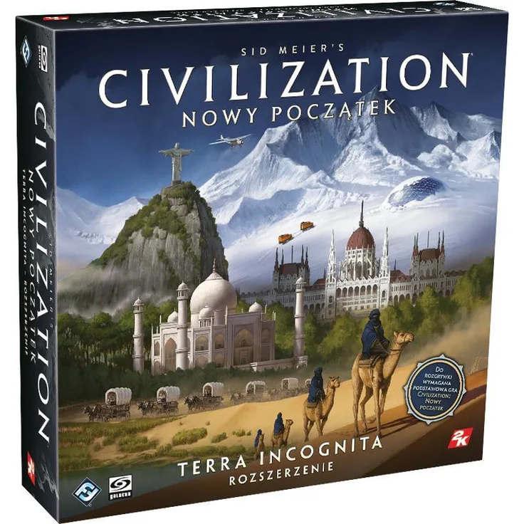 Galakta Civilization: Ein er Anfang - Terra Incognita, Brettspiel mit strategischer Tiefe und dynamischer Kartenanpassung