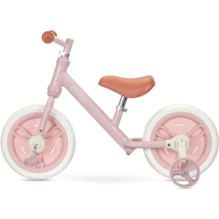 Lorelli Energy-Dreirad Balance-Fahrrad, 2-in-1 mit höhenverstellbarem Sitz, 11 Zoll EVA-Reifen, Rosa – Bild 3