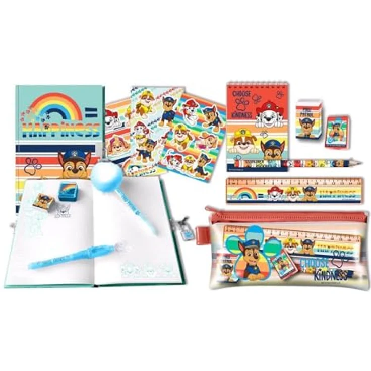 Paw Patrol Schreibset, Malvorlagen für kreative Abenteuer, bunt – Bild 2
