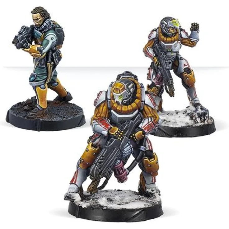 Infinity Reinforcements: Yu Jing Pack Beta, Sammelfiguren der StateEmpire High Command, Yujingyu Army Strategic Elements