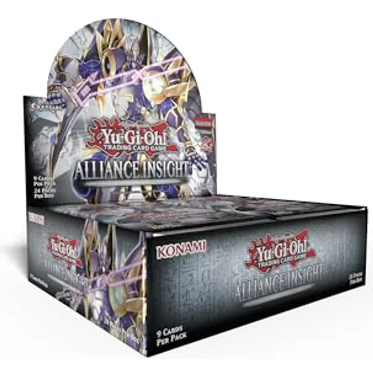 Konami Yu-Gi-Oh! Alliance Insight (Booster) Display Englisch, 101 Karten mit 10 Secret Rares und neuen "@Ignister"-Karten