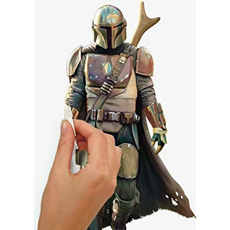 RoomMates RMK4458SCS Star Wars The Mandalorian Charaktere, mehrfarbig – Bild 2