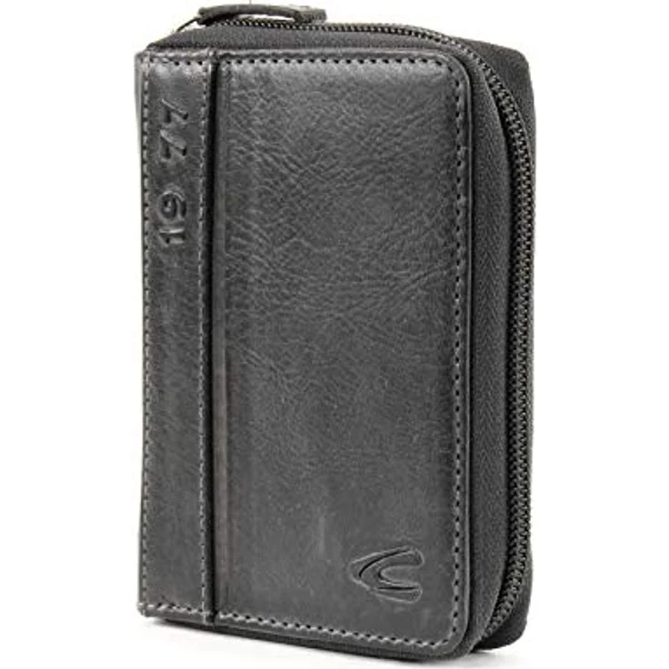 camel active bags Melbourne Herren Geldbörse Mittelgroß Schwarz – Bild 1
