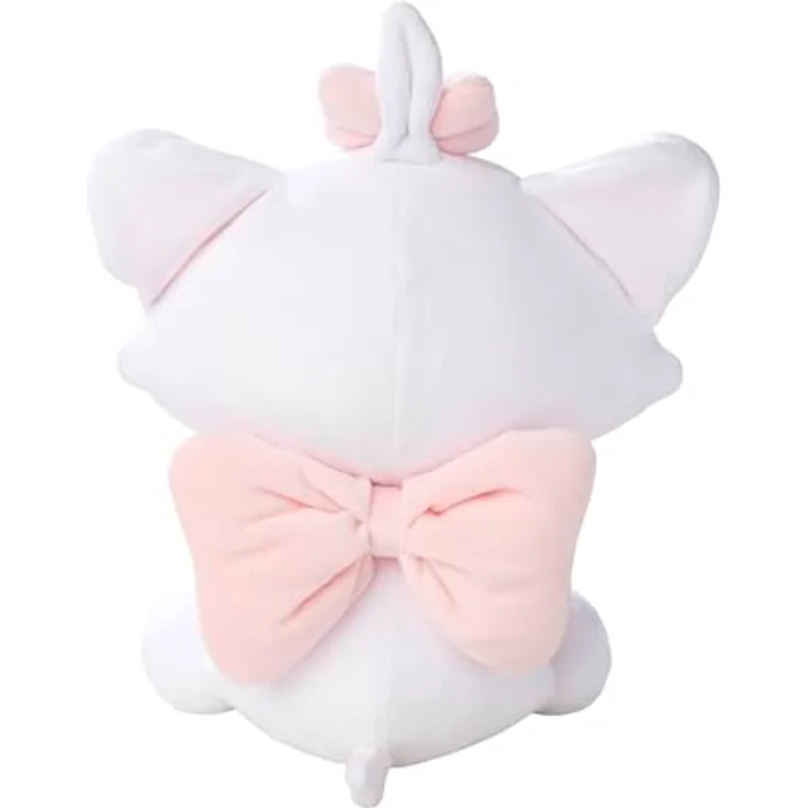 Simba Disney Doorables Marie, 25cm Plüschfigur, weich mit rosa Schleife, geeignet für Kinder ab den ersten Lebensmonaten – Bild 3