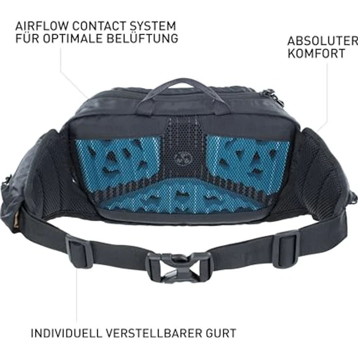 Evoc Hip Pack 3 l - Schwarz. – Bild 3