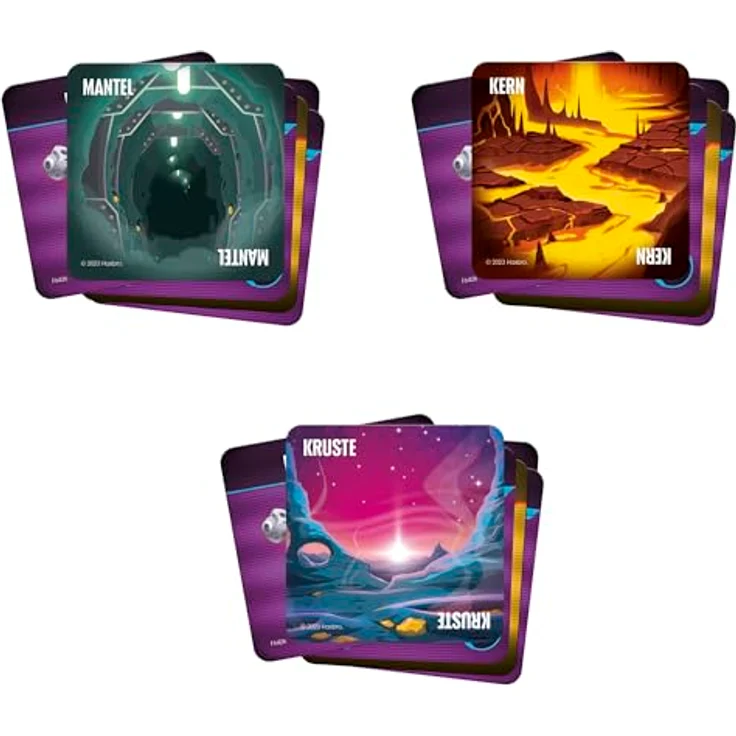 Hasbro Gaming Goldrausch Galaxie, Strategie-Kartenspiel für Familien, Kinder, Jugendliche und Erwachsene, für 2–6 Spieler, Weltraumschätze sammeln, High-Tech-Werkzeug nutzen – Bild 4