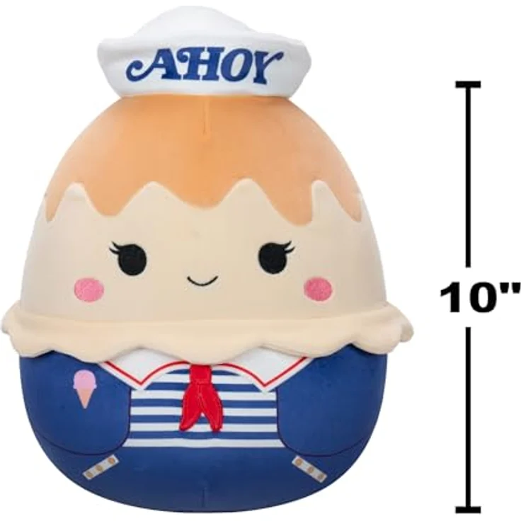 Squishmallows SQSR00048 - Stranger Things Ice Cream Ahoy 25 cm, offizielles Jazwares Plüsch, superweiches Kuscheltier, 25 cm – Bild 5