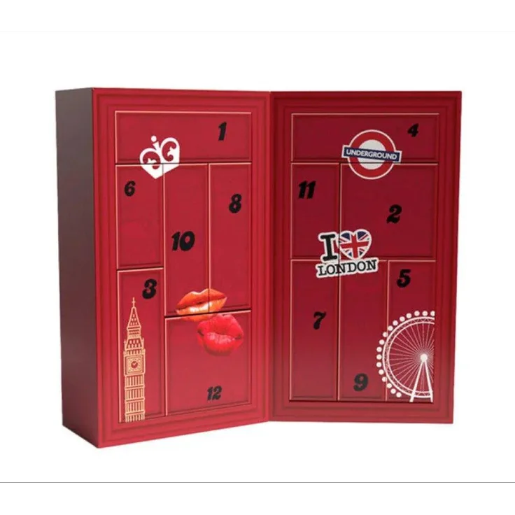Rimmel London Advent Calendar 2025, 12-teiliges Geschenkset für Beauty-Liebhaber