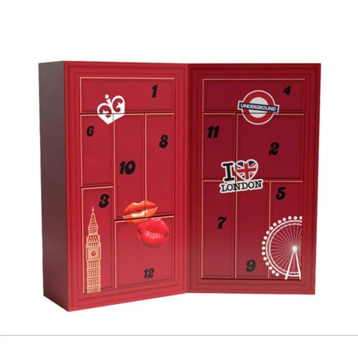 Rimmel London Advent Calendar 2025, 12-teiliges Geschenkset für Beauty-Liebhaber