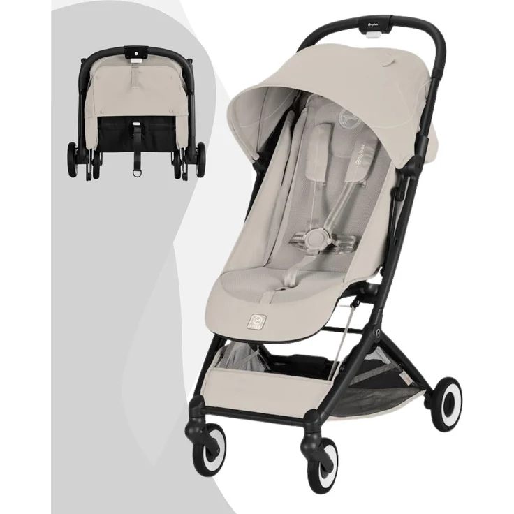 Cybex Orfeo Buggy 2026, ultraleicht mit ergonomischer Liegeposition, Dune Grey