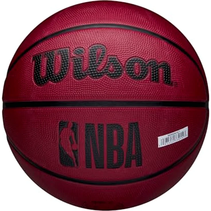 Wilson NBA Team Tribute Solid Basketball, drei Schichten Karkassendesign, Miami Heat – Bild 7