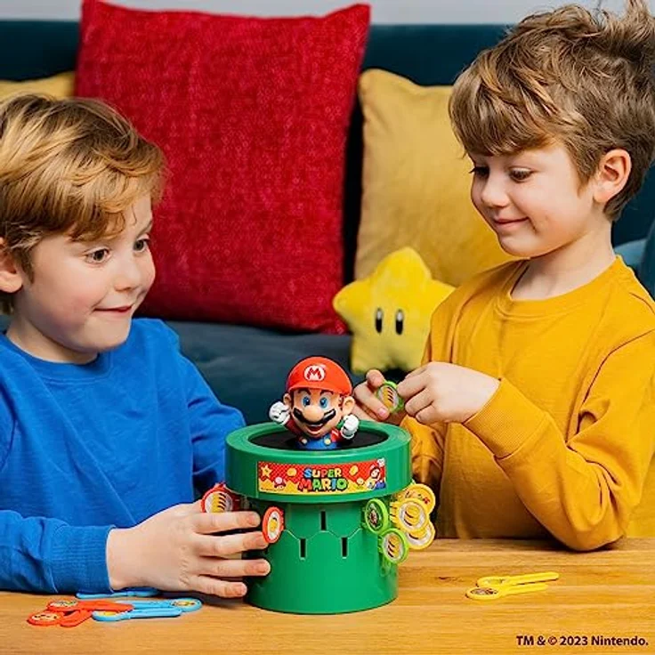 TOMY Pop Up Super Brettspiel für Vorschulkinder & die ganze Familie, 2 - 4 Spieler, für Jungen & Mädchen ab 4 Jahren, actiongeladener Spielspaß und 3 Spielmodi – Bild 4